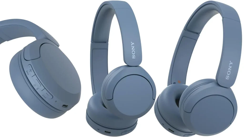 Example of the design and features of the Sony WH CH520 Bluetooth Wireless Headset as part of QTOOTH's review